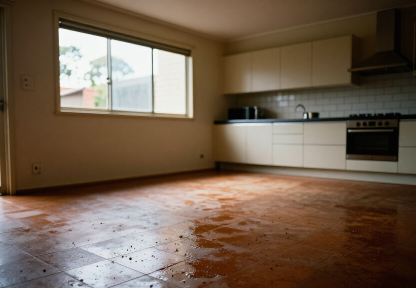 Spider Webs Cleared from Kitchen Ceiling